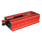 2000W Car Power Inverter DC 24V to AC 110V Solar Power Inverter LCD Display Red