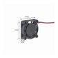 5V Cooling Fan Brushless DC Cooler Fan Printer 2-Pin 4 PCS/SET 25x25x7mm
