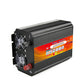 1000W Power Inverter DC 12V-24V to AC 110-220V Black with LCD Screen