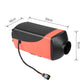 5KW 12V Diesel Air Heater Parking Heater Air Heater + Kit Timer