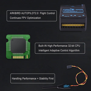 Flight Controller GPS Fixed-Wing FPV OSD Full Set Cables ARKBIRD 2.0