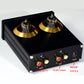 HiFi Vacuum Stereo Tube Preamp Tube Preamplifier Digital Preamp 6J1 Black + Power Supply