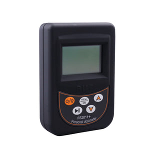 Nuclear Radiation Detector Geiger Counter X-ray Beta Gamma English Chinese Menu FS311CHG Charging