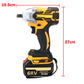 68V 6000mAh Cordless Wrench Electric Impact Wrench Brushless Wrench Tool 2 Batteries 1 Charger