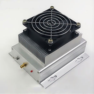 HF Radio Power Amplifier UHF 400-470MHZ 433MHZ 80W Ham Interphone + Heatsink + Fan