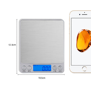 Kitchen Scale Mini Kitchen Scale Electronic Scale for Jewelry Food I2000