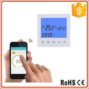 WiFi Temperature Controller Thermostat for Electric Floor Heating Control 12/16A by Phone HT1269