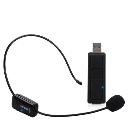 Wireless Headset Microphone Universal UHF Square Dance Sound Microphone 2.4G