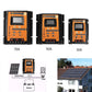 12V/24V 70A Solar Charge Controller for Charging Discharging Dual USB Output LCD Display Screen