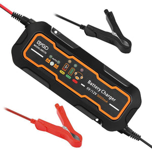Automatic Car Battery Charger 6V/12V 5A for Car Vehicle Truck Motorcycle Boat