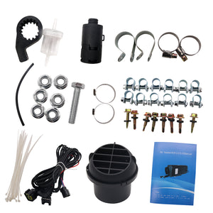 5KW Diesel Air Heater 12V 5000W For Motor Home Trucks Boats Silencer