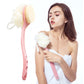 Long Handle Bath Back Brush Body Bath Brush Soft Nylon Back Brush 2 in 1 Rub Back Brush