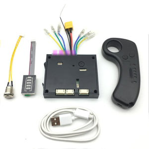 6S 24V Electric Skateboard Controller Longboard + Remote Control Dual Motors ESC Substitute Kit
