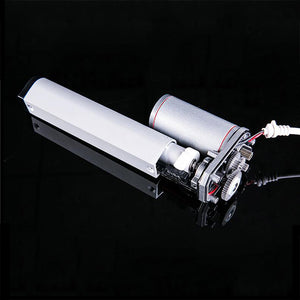 Electric Linear Actuator 12/24V DC Motor 200mm Stroke Linear Motor Controller 750N 10mm/s
