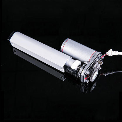 Electric Linear Actuator 12/24V DC Motor 200mm Stroke Linear Motor Controller 750N 10mm/s