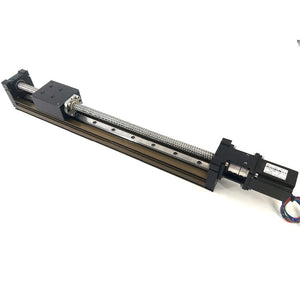 80mm Ball Screw Linear Guide CNC 100-1000mm Optional Electric Slide Table Rail System+Stepper Motor