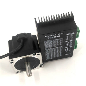 Nema34 Stepper Motor 86BYGH280-4004A &amp; DMA860H 2-Phase Stepper Motor Driver Kit