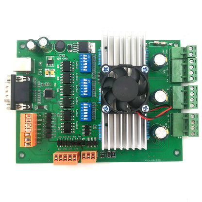 USB MACH3 3 Axis TB6600 Stepper Motor Controller Board CNC Breakout Board + USB Cable + CD