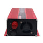 2000W Car Power Inverter DC 24V to AC 220V Solar Power Inverter LCD Display Red