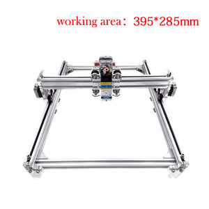 Laser Engraver Machine+15W Blue Purple Laser Head Laser Machine Wood Router for Cutting Engraving