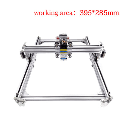 Laser Engraver Machine+15W Blue Purple Laser Head Laser Machine Wood Router for Cutting Engraving