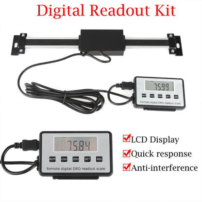 0-150mm Digital Readout DRO Linear Remote LCD for Milling Machines Lathe