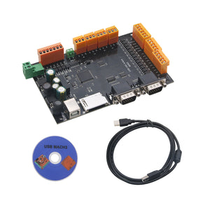 MDK2 USB CNC Breakout Board 100KHz 4-Axis Stepper Motor Controller SD Card Interface MPG Interface