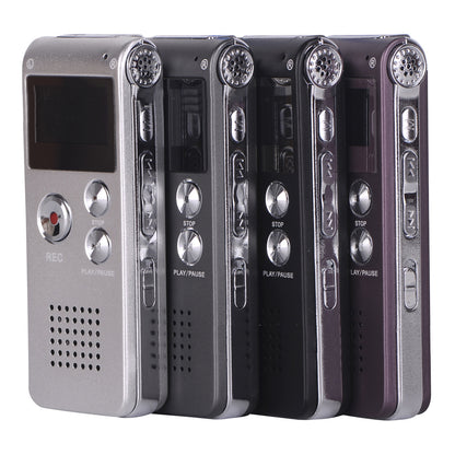 N28 Audio Digital Voice Recorder Rechargeable MP3 Player Mini Recorder N28 + 8G Memory