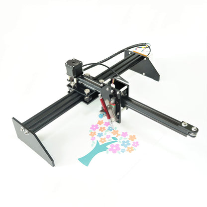 CNC Drawing Robot Writing Drawing + 500mW Laser Head Laser Engraving Machine Working Area 20*39cm