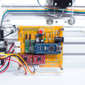 Mini Laser Engraving Machine Desktop Carving Area 17*20cm Assembled Ready to Use 1720 Machine-2500MW