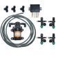 Agriculture Drone Spray System(Screws Fixed) Water Pump + Nozzles + Step-Down Module + Pipes Set