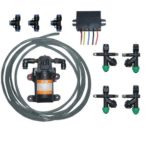Agriculture Drone Spray System(Screws Fixed) Water Pump + Nozzles + Step-Down Module + Pipes Set