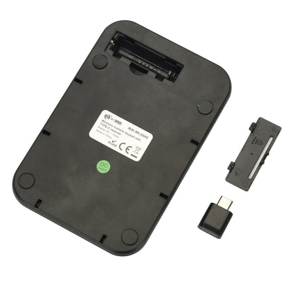 2.4G Wireless Number Pad 18 Keys Wireless Numeric Keypad with Type-C Receiver MC-52AG