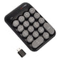 2.4G Wireless Number Pad 18 Keys Wireless Numeric Keypad with Type-C Receiver MC-52AG