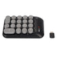 2.4G Wireless Number Pad 18 Keys Wireless Numeric Keypad with Type-C Receiver MC-52AG