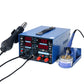 3 In 1 Soldering Rework Station 220V + Hot Air Gun + 15V 2A DC Power Supply 853D USB 2A