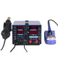 3 In 1 Soldering Rework Station 220V + Hot Air Gun + 15V 2A DC Power Supply 853D USB 2A
