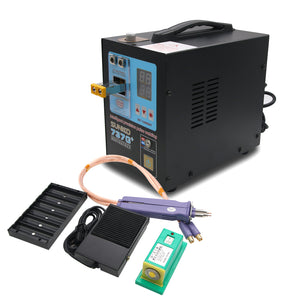 737G+ Spot Welder 220V 4.3KW Welding Machine + S-70BN Welding Pen for 18650 Battery Pack