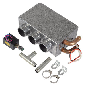 DC 12V 80W Car Heater Fan Car Defroster Demister Vehicle Heating 3 Air Outlets