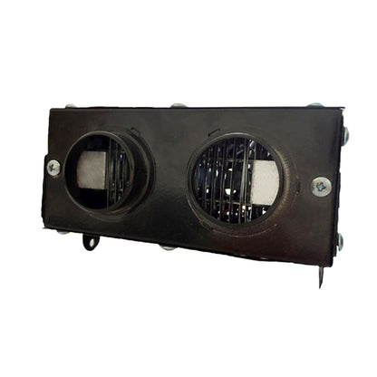 24V 300W Car Defroster Car Heater Fan 2 Air Outlet 80℃ Winter Warmer for RV Motorhome Trailer Truck