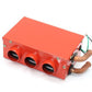 24W 24V Universal Car Heater Portable Car Heater Fan 3 Air Outlets Van Defroster Demister