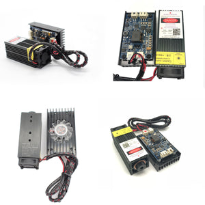 5500mW 445nm Blue Violet Laser Module Engraving Laser Module Adjustable Focus Input Voltage 12V