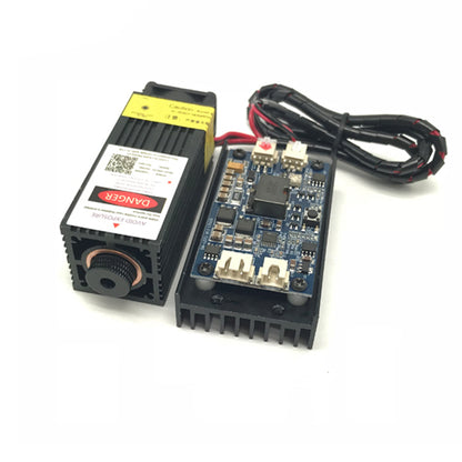 5500mW 445nm Blue Violet Laser Module Engraving Laser Module Adjustable Focus Input Voltage 12V