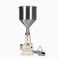 Pneumatic Filling Machine 5-50ml for Cream Food Paste Liquid Shampoo Cosmetic with Foot Pedal A02