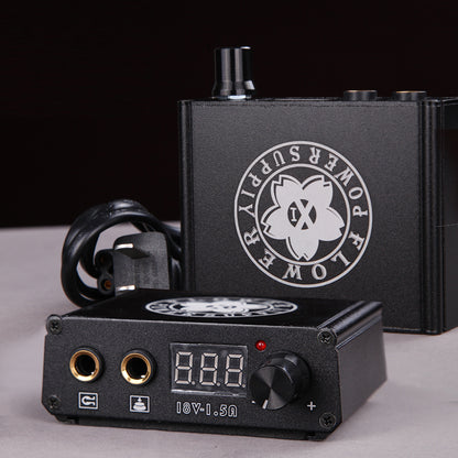 Mini Tattoo Power Supply Portable Design with LCD Display Screen X1