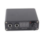 Mini USB Tattoo Power Supply Portable Design with LCD Display Screen Black
