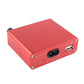 Mini USB Tattoo Power Supply Portable Design with LCD Display Screen Red
