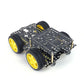 HJ-4WD Smart RC Car Chassis 2-Tier Line Tracking Obstacle Avoidance Robot Car Chassis Unassembled