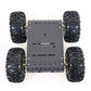 4WD Smart Robot Car Chassis Kit for Arduino Aluminum Alloy Wheels + 12V High-Power Motors C3
