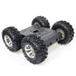 4WD Smart Robot Car Chassis Kit for Arduino Aluminum Alloy Wheels + 12V High-Power Motors C3